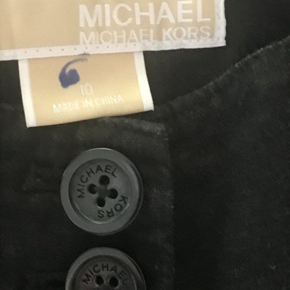 Michael Michael Kors Women's Black Linen Wide Leg Pants, Size 10 - Picture 2 of 4